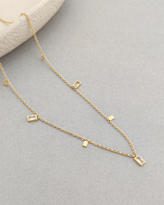 Twinkle Drap Necklace