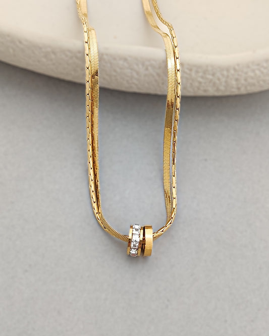 Crystal Twine Necklace