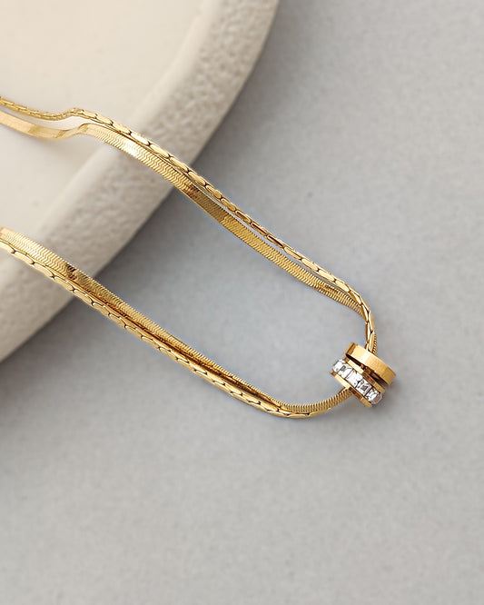 Crystal Twine Necklace