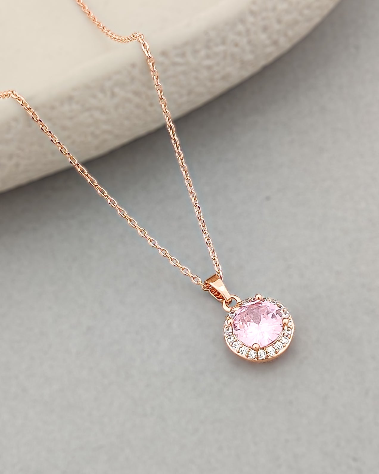 Pink Glow Necklace