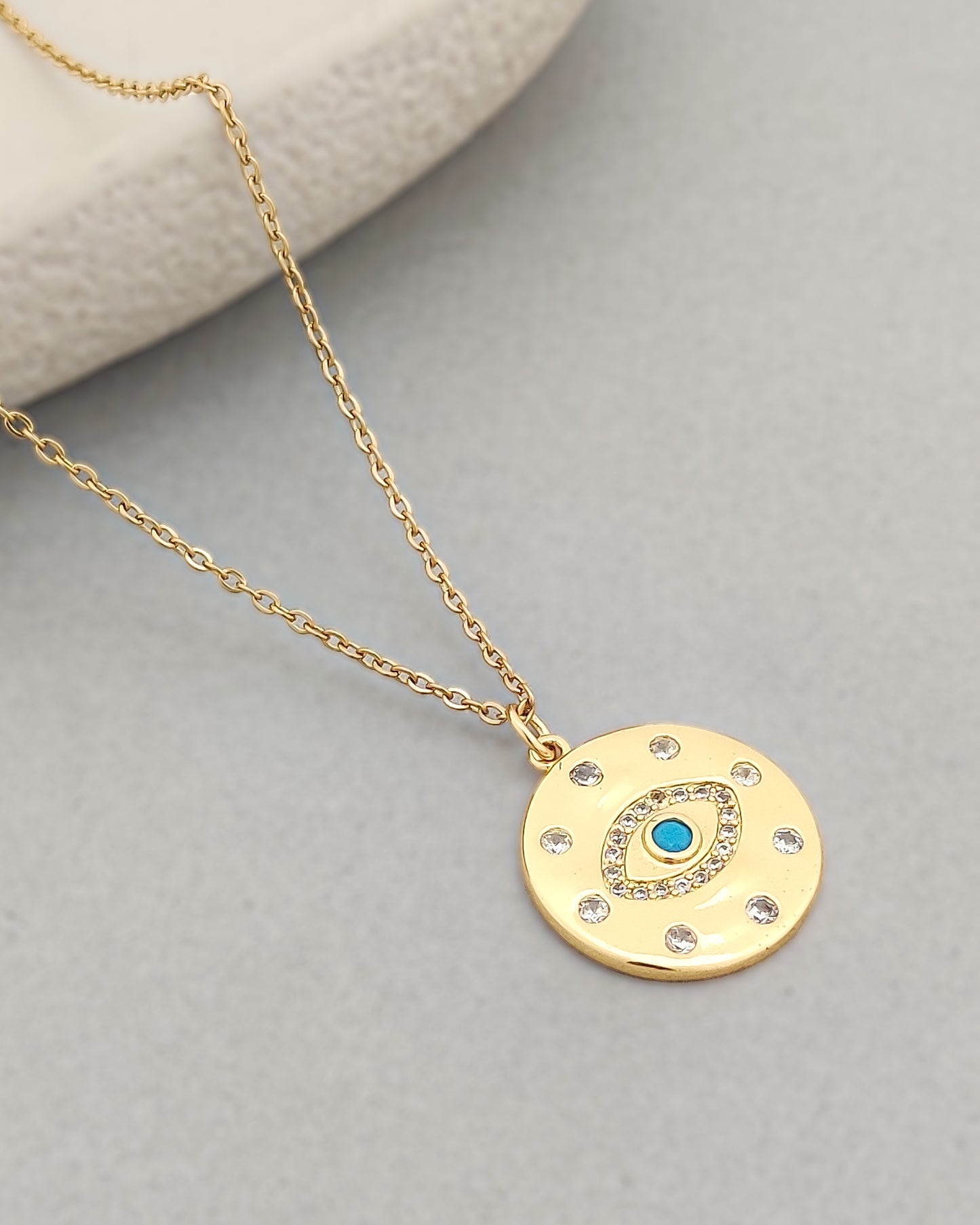 Audrey Evil Eye Necklace