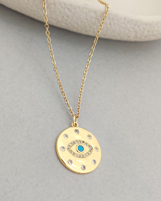 Audrey Evil Eye Necklace