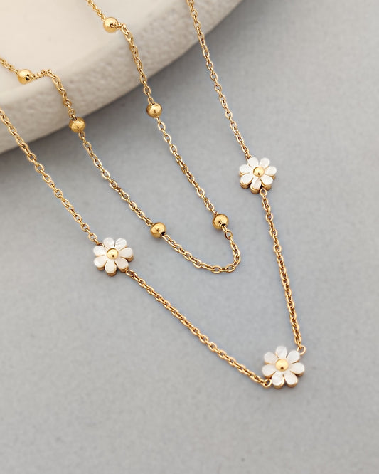 Daisy 2Layer Necklace