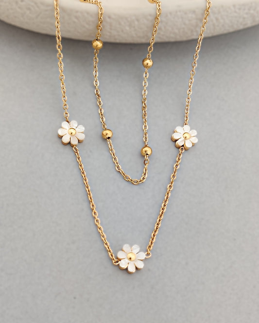 Daisy 2Layer Necklace