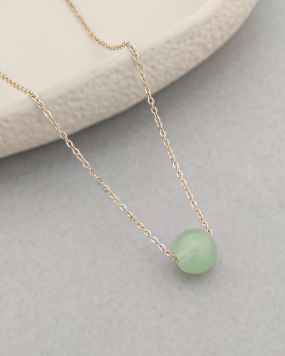 Green Bead Necklace