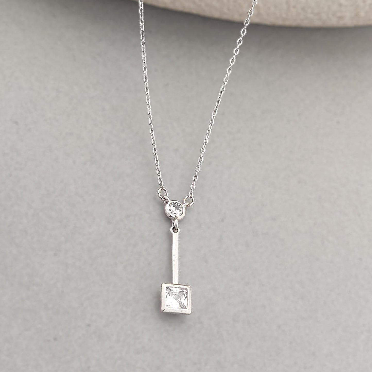 Crystal Hammer Necklace