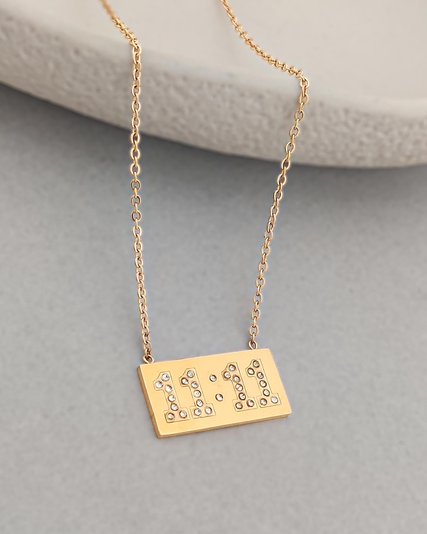 Crystal 11:11 Necklace