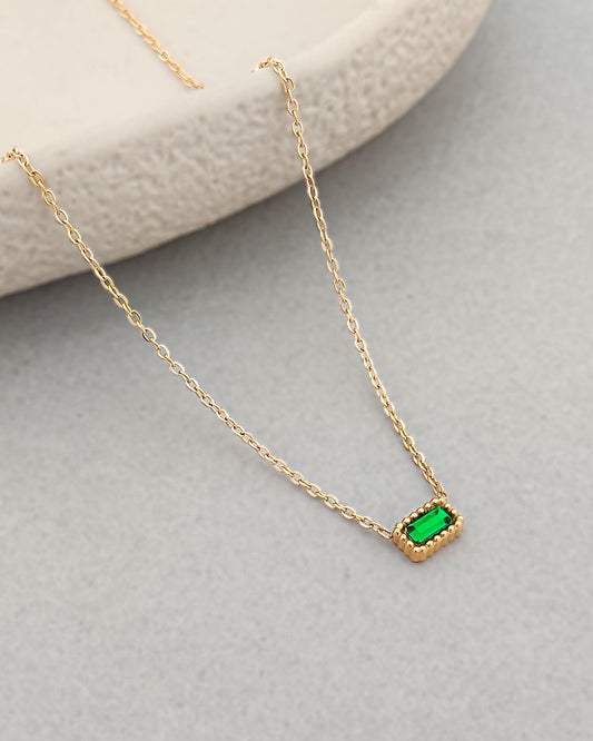 Elegance Emerald Necklace