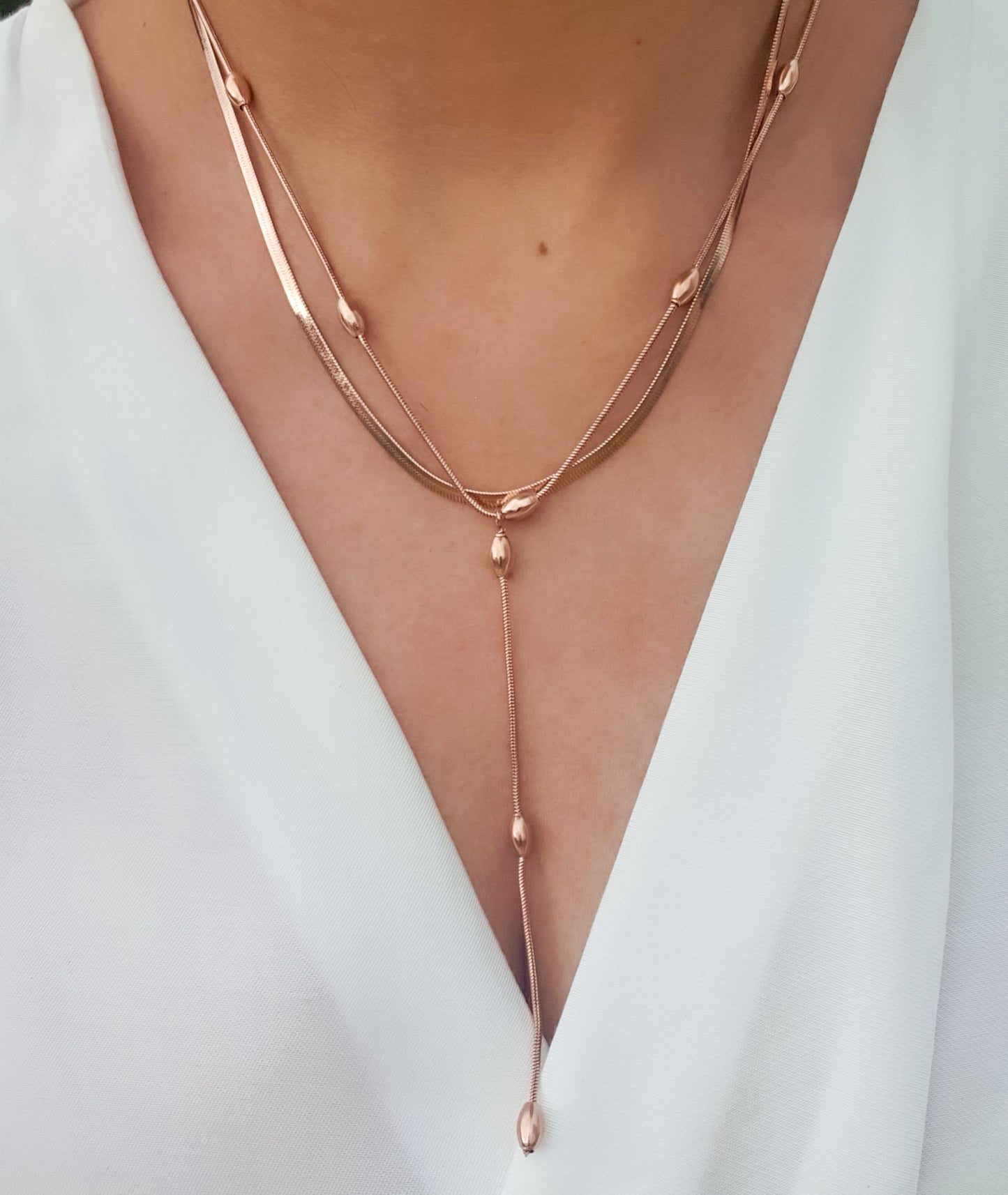 Klara Snake Layered Necklace