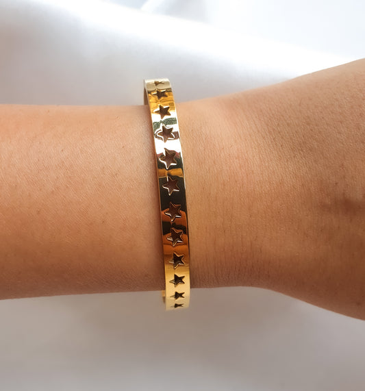 Star Bracelet Band Gold