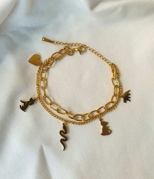 Animal Charm Bracelet