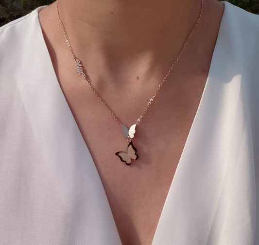 Butterfly Love Necklace