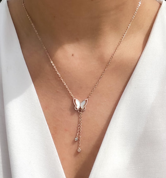 Nida Butterfly Necklace