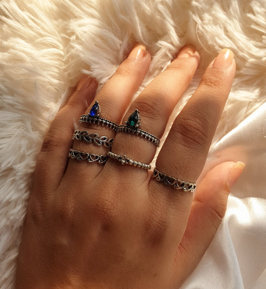 Abijah Rings (Set of 6)