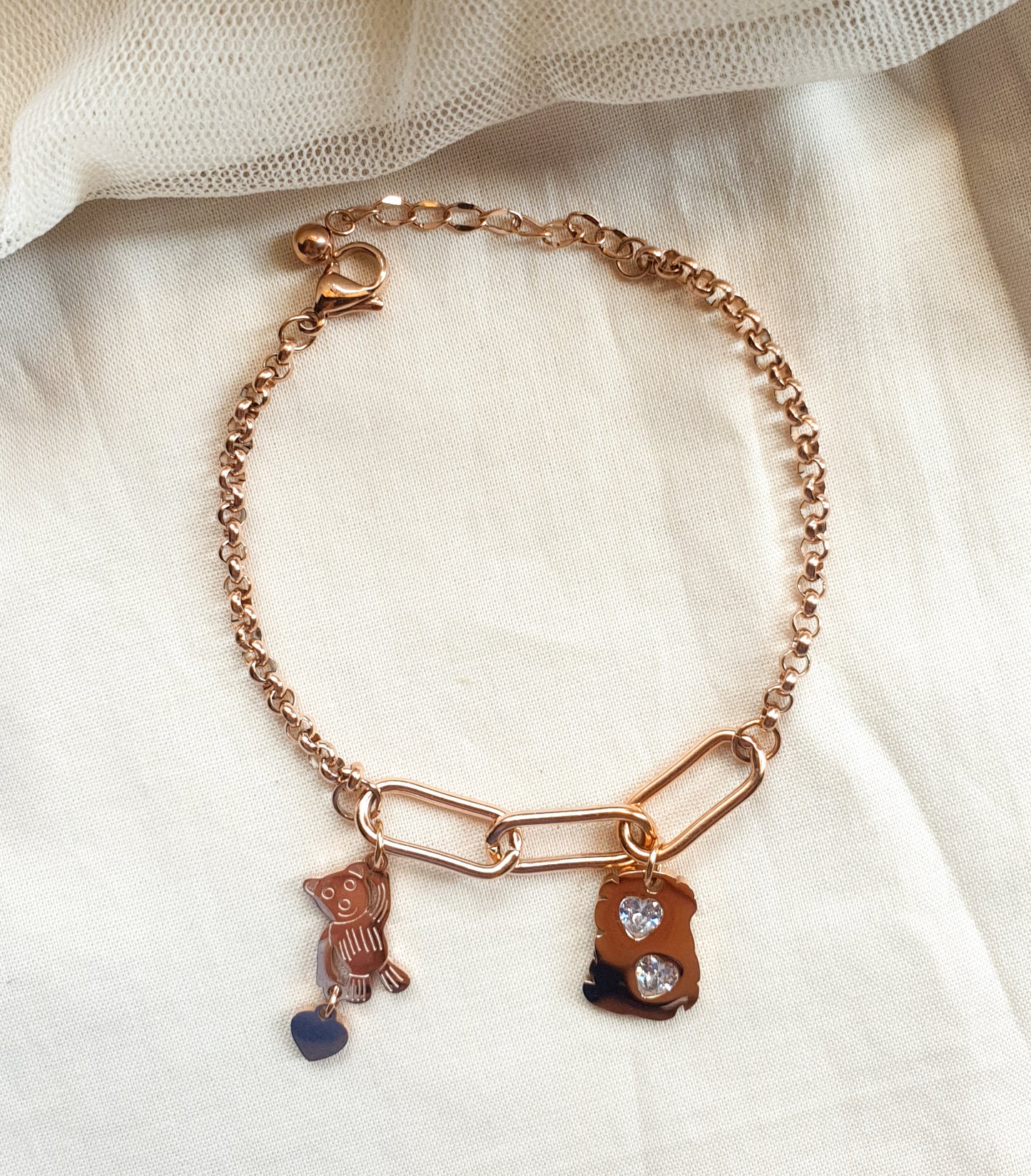 Teddy Charm Bracelet