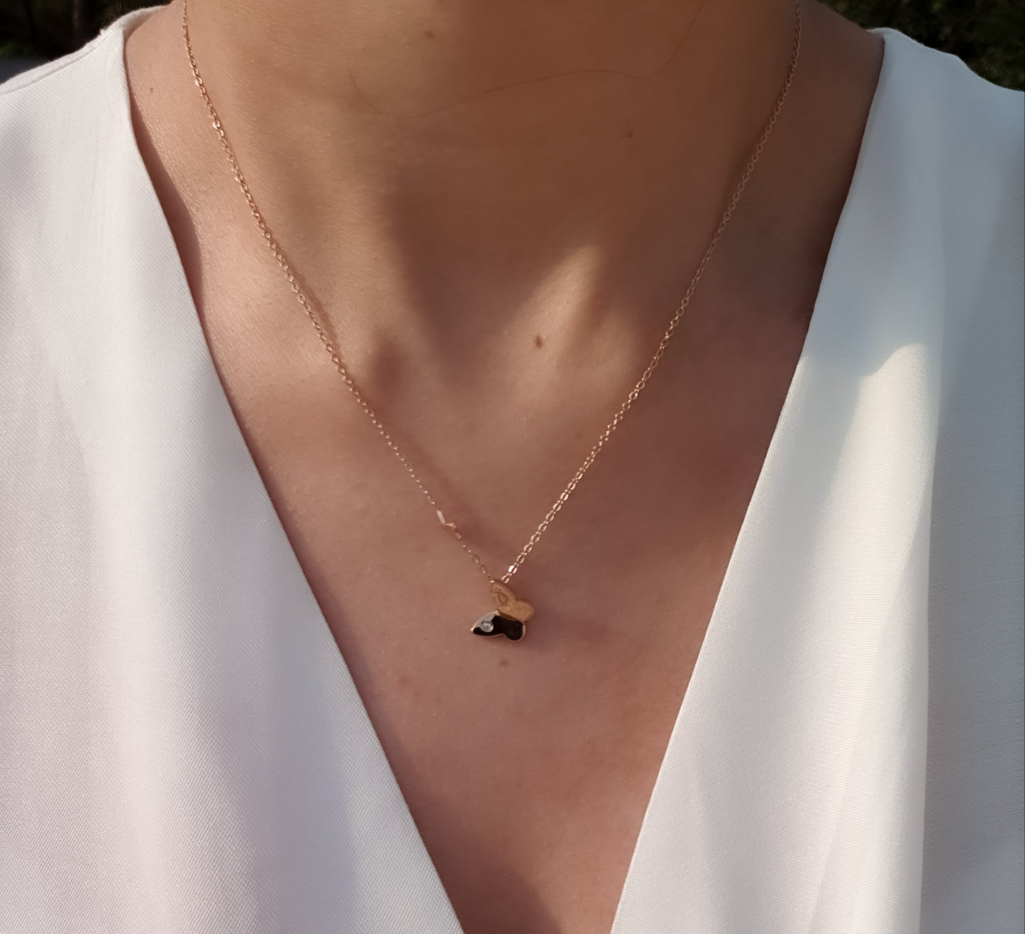 Leema Butterfly Necklace