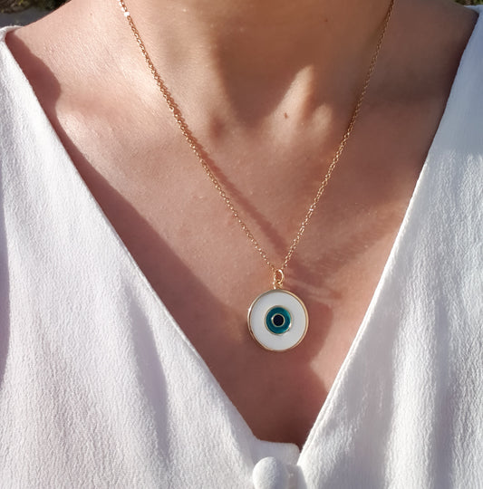 Round Evileye Necklace