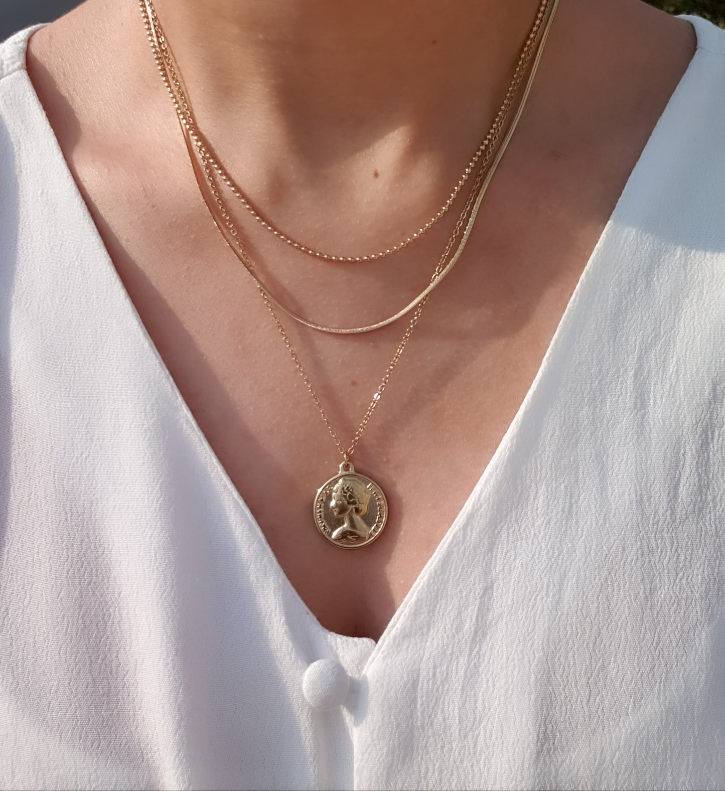 ELLY 3layer Necklace